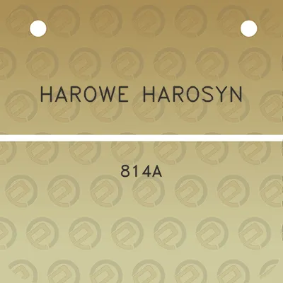 harowe-harosyn-814a