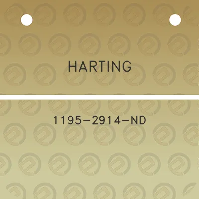 harting-1195-2914-nd