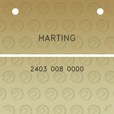 harting-2403-008-0000