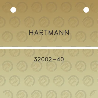 hartmann-32002-40