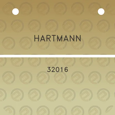 hartmann-32016