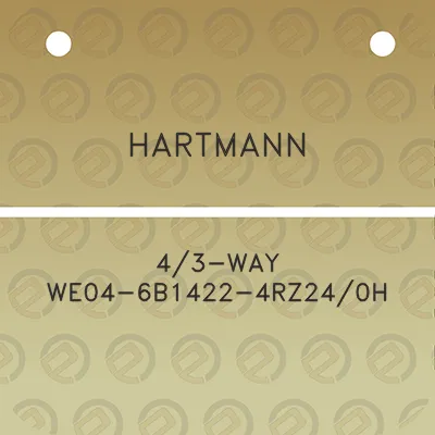 hartmann-43-way-we04-6b1422-4rz240h