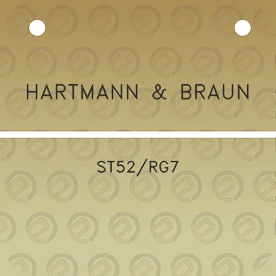 hartmann-braun-st52rg7