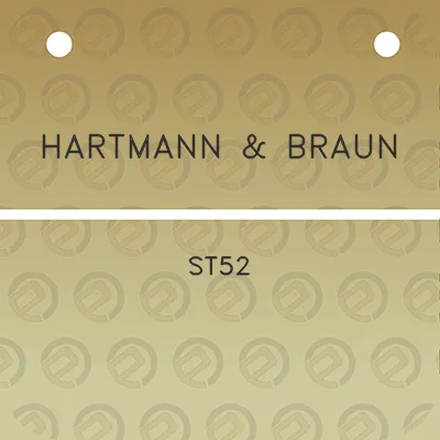 hartmann-braun-st52