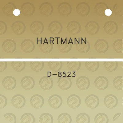 hartmann-d-8523