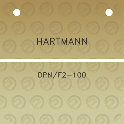 hartmann-dpnf2-100