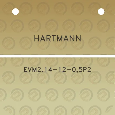 hartmann-evm214-12-05p2