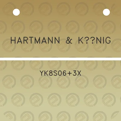 hartmann-konig-yk8s063x