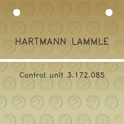 hartmann-lammle-control-unit-3172085