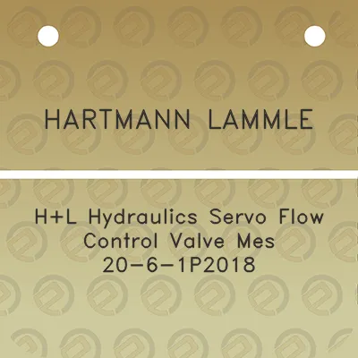 hartmann-lammle-hl-hydraulics-servo-flow-control-valve-mes-20-6-1p2018