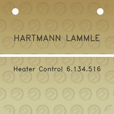 hartmann-lammle-heater-control-6134516