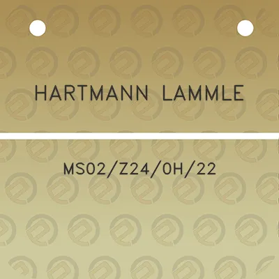 hartmann-lammle-ms02z240h22