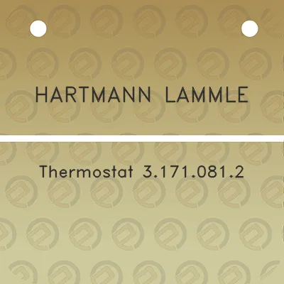 hartmann-lammle-thermostat-31710812