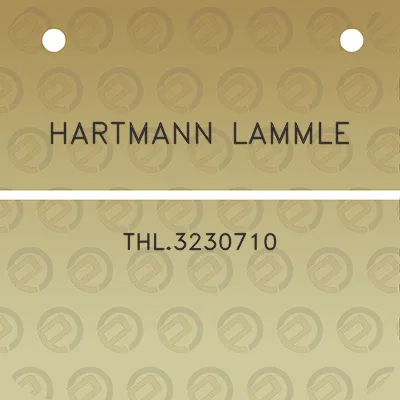 hartmann-lammle-thl3230710