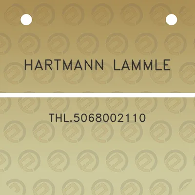 hartmann-lammle-thl5068002110