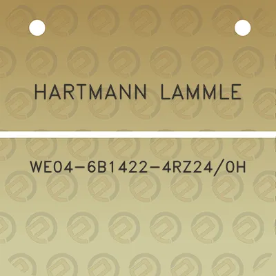 hartmann-lammle-we04-6b1422-4rz240h