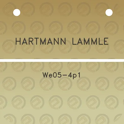 hartmann-lammle-we05-4p1