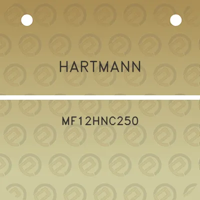 hartmann-mf12hnc250