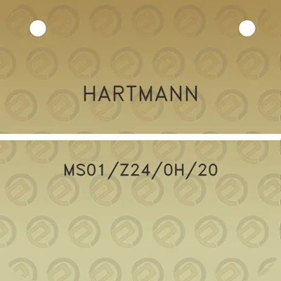 hartmann-ms01z240h20