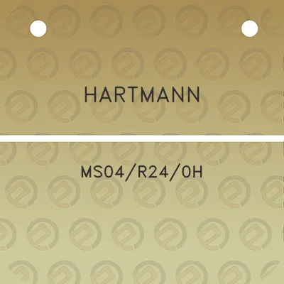 hartmann-ms04r240h