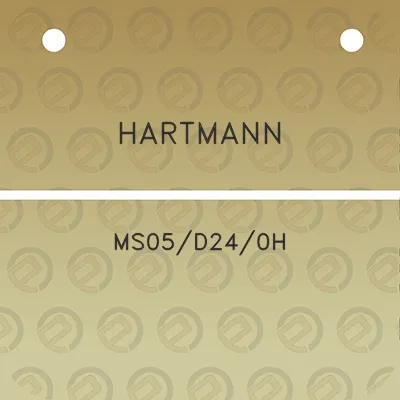 hartmann-ms05d240h