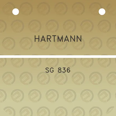 hartmann-sg-836