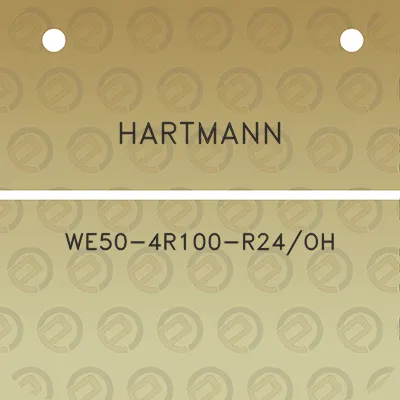 hartmann-we50-4r100-r24oh