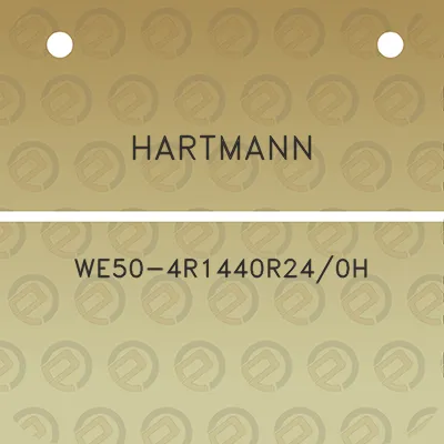 hartmann-we50-4r1440r240h