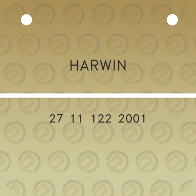 harwin-27-11-122-2001