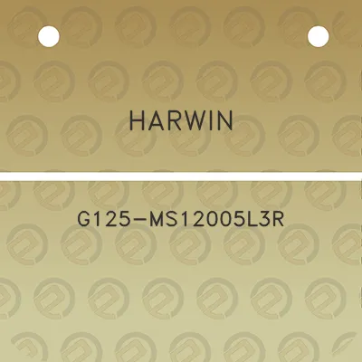 harwin-g125-ms12005l3r