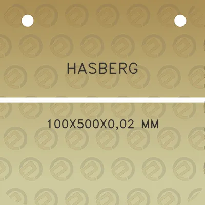 hasberg-100x500x002-mm