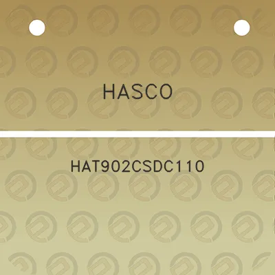 hasco-hat902csdc110