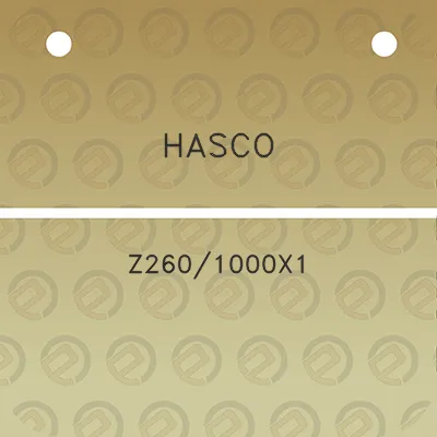 hasco-z2601000x1