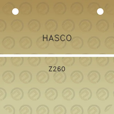 hasco-z260