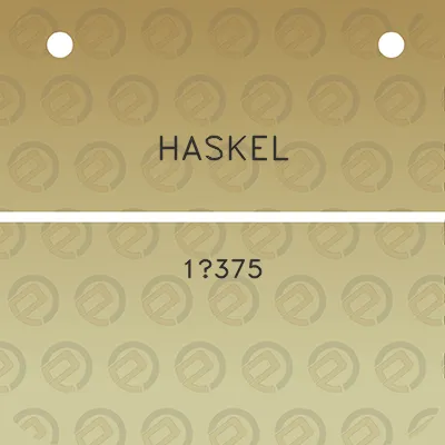 haskel-1375