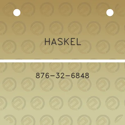 haskel-876-32-6848