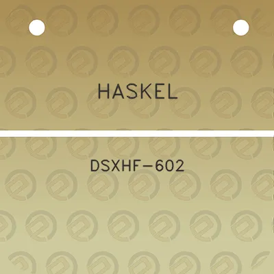 haskel-dsxhf-602