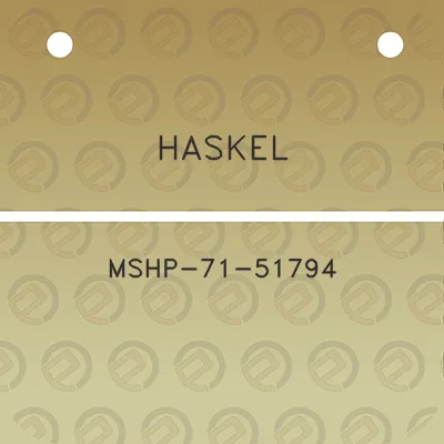 haskel-mshp-71-51794