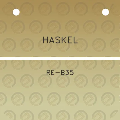 haskel-re-b35