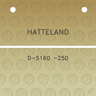 hatteland-d-5160-250