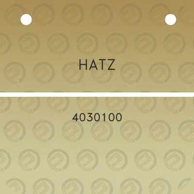 hatz-4030100