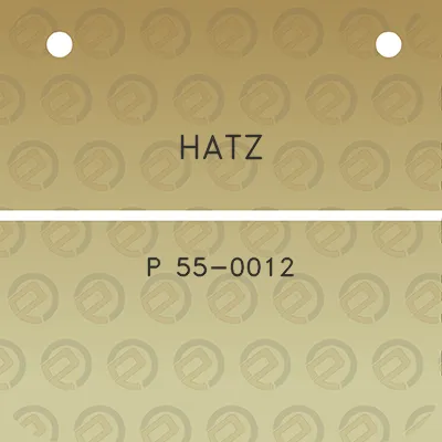 hatz-p-55-0012