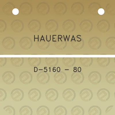 hauerwas-d-5160-80