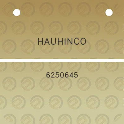 hauhinco-6250645