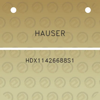 hauser-hdx11426688s1