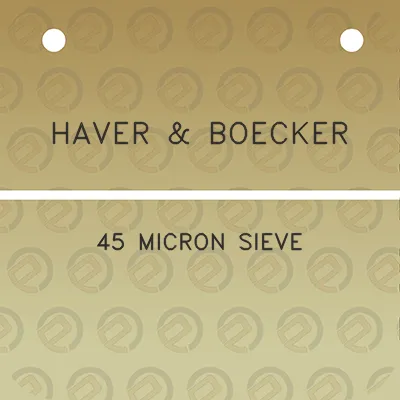 haver-boecker-45-micron-sieve