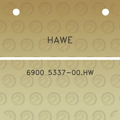 hawe-6900-5337-00hw