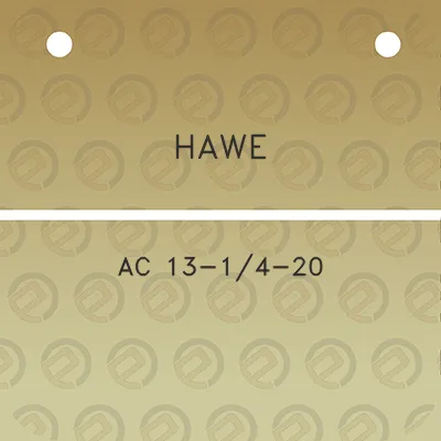 hawe-ac-13-14-20