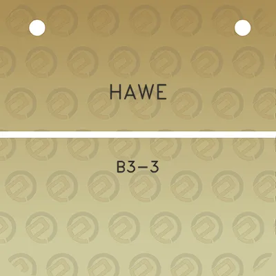 hawe-b3-3