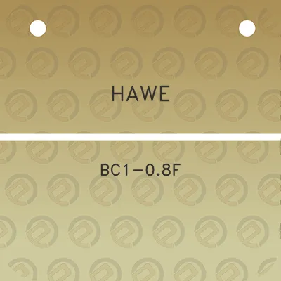 hawe-bc1-08f